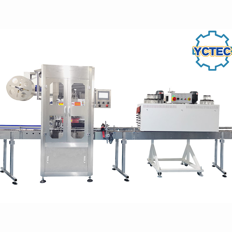 YCT-300 Automatic mineral water bottle sleeve & shrink Machine