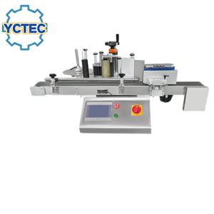 YCT-08 جدول اتومات ګردي بوتل لیبل کولو ماشین