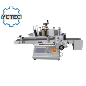 YCT-09 Stołowa automatyczna pozycyjna maszyna do etykietowania okrągłych butelek