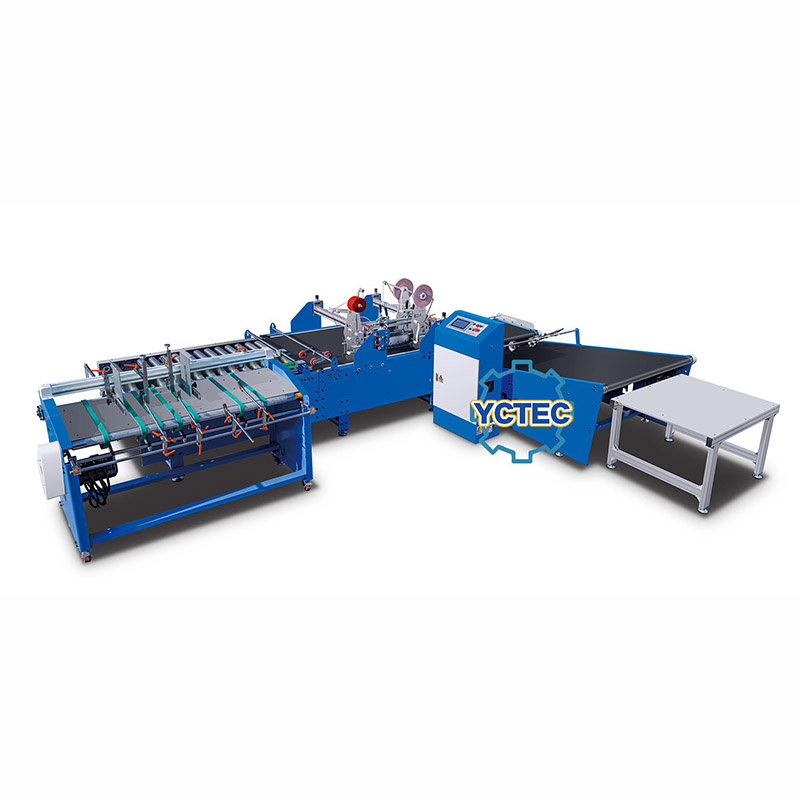 YCT-1450 Fully Automatic Online Shopping Box Tape Application Machine