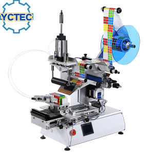 YCT-14 Halbautomatische flache Rolletikettiermaschine