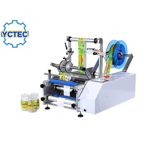 YCT-20 Poloautomatický stroj na etiketování kulatých lahví