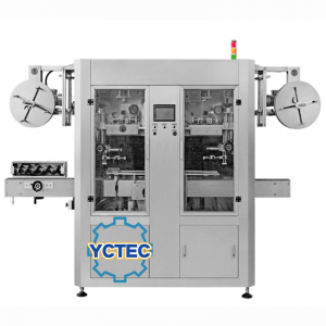 YCT-D22 Automatic Double head sleeve & Shrinking Machine