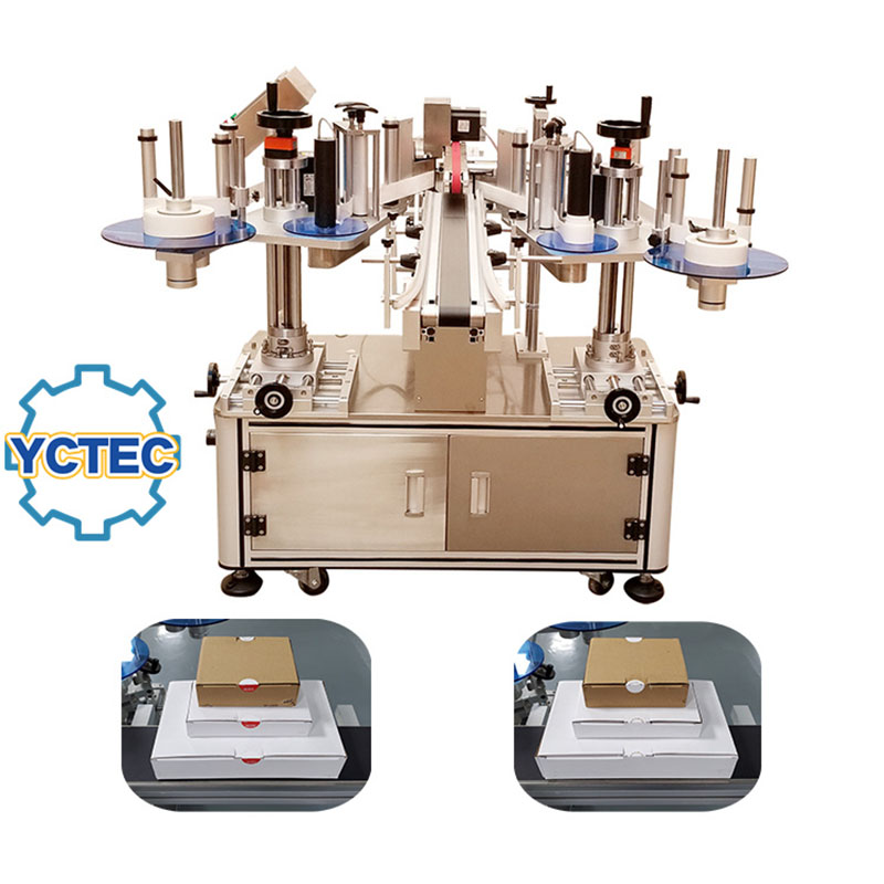 YCT-37 Awtomatikong Doble nga Ulo sa Sulok sa Pag-label sa Makina