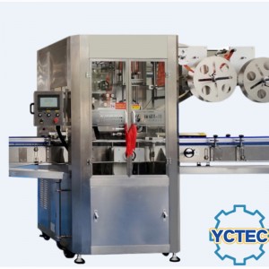 YCT-400 Automatisk høyhastighets hylse & krympemaskin