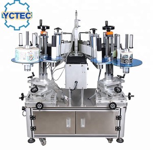Máquina de etiquetagem dupla face semiautomática YCT-99