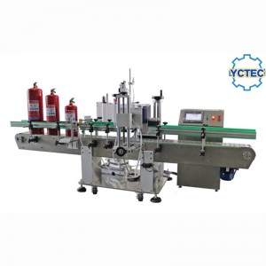 YCT-F6 Fire extinguisher labeling machine