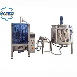 YCT-V12 Напълно автоматична вертикална машина за опаковане на течности